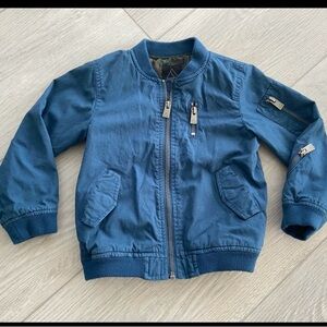 Force de Fille kids (Boys) blue full zip jacket (3T)